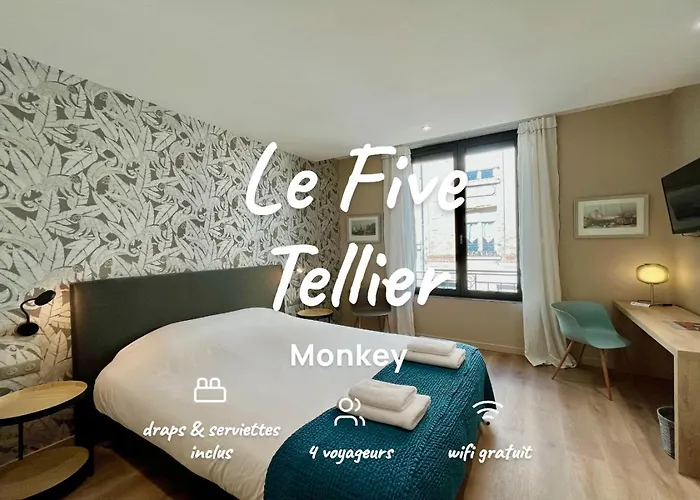 Hotel Le Five Tellier - Monkey à Reims